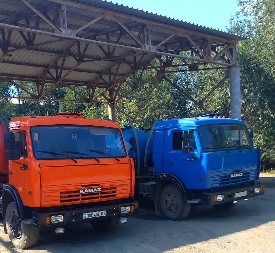 Парк ассенизаторской техники ИП Кукленков в Уральске
